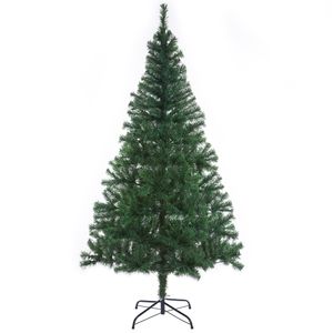 Weihnachtsbaum 150 bis 180 cm Ständer LED Lichterkette künstlicher Tannenbaum Weihnachten Baum PVC Grün 150 cm