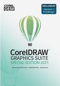 CorelDRAW Graphics Suite Special Edition 2021 OEM (Win10/11-64bit) - Dauerlizenz (Lizenz per Email)