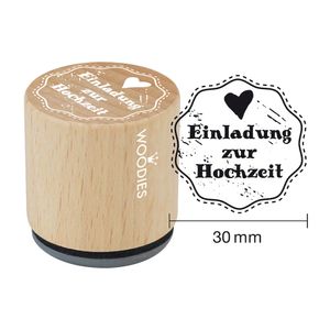 COLOP Motiv-Stempel Woodies "Einladung zur Hochzeit"