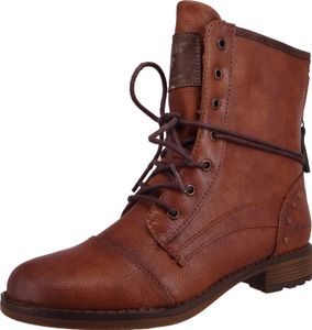 Mustang dámská elegantní kotníková obuv 1265508 Brown