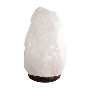 Salzlampe Halit Salzkristall Lampe weiß Natur  aus der Salt Range Pakistan  2-3 kg by SudoreWell®