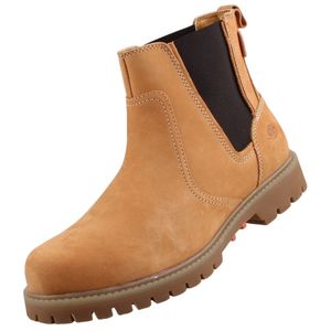 Dockers by Gerli Chelsea Boots - Herren Stiefel Leder Golden-Tan 53AX004-300910 , Größe: EU 42 UK 8