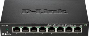 D-Link DES-108/E, 8 Pt. 10/100 Switch