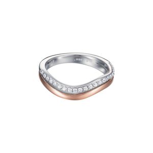 Esprit ESRG92467D Damen Ring esprit-jw50012 Bicolor weiß 60 (19.1)