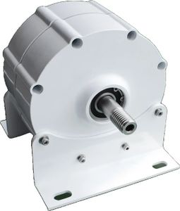 Generator wiatrowy, 2000W, z podstawą montażową , Z podstawą, 2000W, 12V