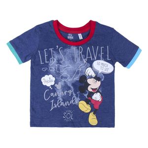 Disney Mickey Mouse Jungen T-Shirt - blau 104 (4 Jahre)