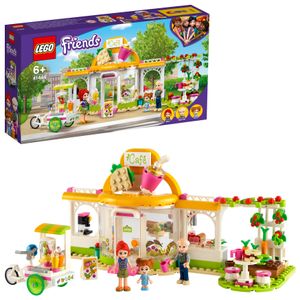 LEGO 41444 Friends Heartlake CityCafé Set, Restaurant Spielzeug ab 6 Jahren mit Mia und anderen Mini Puppen, Lernspielzeug