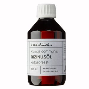 Rizinusöl kaltgepresst (250ml) - reines Rizinusöl (Ricinus communis) ohne zusätzliche Inhaltsstoffe von wesentlich.
