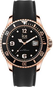 Ice Watch ICE steel - Black Rosegold - Medium - 3H 016765 Herrenarmbanduhr