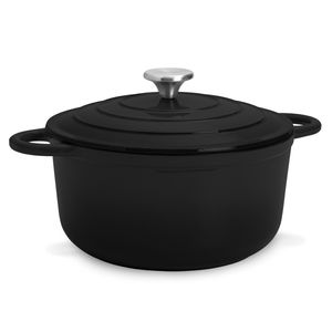 Toci, litinový pekáč na indukci, 5,5 l, smaltovaný, poklice