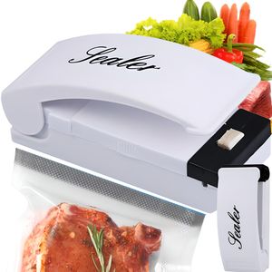 Těsnící fólie Mini Bag Sealer Těsnící fólie na potraviny Vakuová svářečka Vakuovací fólie Heat Sealer 3,5W Potraviny zůstanou déle čerstvé Retoo