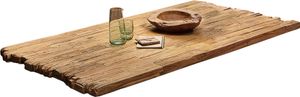 SIT Möbel Tischplatte 200 x 100 cm | Plattenstärke 50 mm | recyceltes Teak | B 200 x T 100 x H 5 cm | natur | 07179-02 | Serie TOPS & TABLES