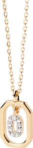 PDPAOLA Halskette MINI LETTERS 18K gold plated silver gold