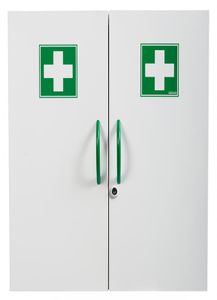 Rossignol Clinix Medizinschrank mit 2 Türen und Magnetverschluss/Schlüsselverrieglung