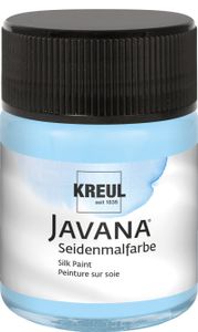 KREUL Javana Seidenmalfarbe, 50 ml Himmelblau