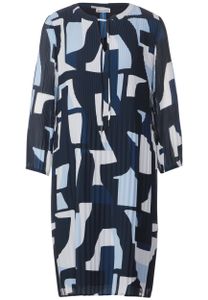 Street One AOP Plissee Tunic_moderate deep blue 44