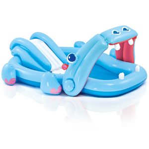 Intex Planschbecken Playcenter Hippo mit Sprüher und Rutsche