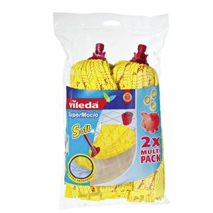 Vileda Super Mocio Soft Ersatz Doppelpackung