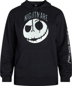 The Nightmare Before Christmas - Mikina s kapucňou pre mužov BI52959 (M) (Black)