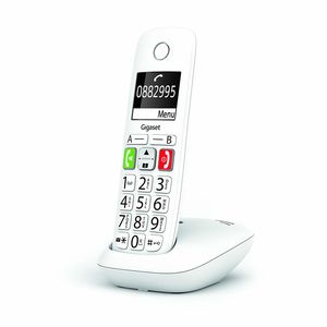 Gigaset E290 Analoges/DECT-Telefon Weiß Anrufer-Identifikation