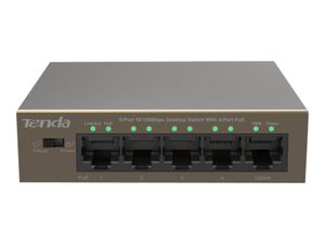 Tenda TEF1105P, Managed, Fast Ethernet (10/100), Power over Ethernet (PoE)