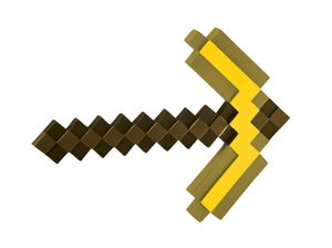 Minecraft Spitzhacke Gold, 50 cm