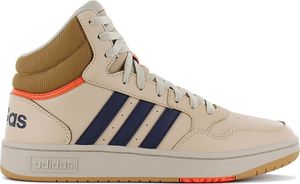 adidas Hoops 3.0 Mid - Herren Sneakers Basketball Schuhe Beige GX9608 , Größe: EU 44 UK 9.5