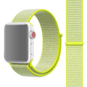 Sport Ersatz Armband für Apple Watch Series 38 – 41 mm Nylon, Farbe:Hellgrün, Modell wählen:Apple Watch Series 7 41mm