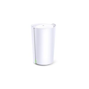 TP-Link Deco X90 Trójzakresowy (2,4 GHz / 5 GHz / 5 GHz) Wi-Fi 6 (802.11ax) Biały 2 Wewnętrzny TP-LINK Kolor produktu: Biały, Liczba portów Ethernet LAN (RJ-45): 2, Typ anteny: Wewnętrzna, Topowy standard WLAN: Wi-Fi 6 (802.11ax)