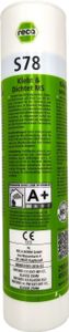 Reca S 78 Klebt & Dichtet MS Transparent Klebemasse Dichtmasse Konstruktionskleber Baukleber KFZ Kleber 290ml