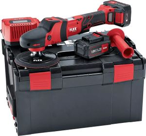 Akku-Rotationspolierer PE 150 18.0-EC/5.0 Set | 18Volt 2x 5,0 Ah Akkus in L-Boxx