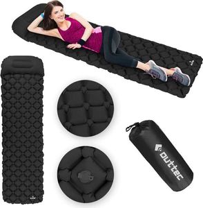 Karimatka na spanie Outtec®, karimatka na spanie, skladací vodotesný nafukovací matrac, nafukovacia posteľ na trekking, outdoor, pláž, kempovanie, turistiku