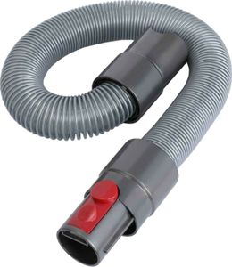Trade-Shop Verlängerungs-Schlauch Saugschlauch Rohr Ersatz 52cm bis 157cm dehnbar für viele Dyson Staubsauger Akkusauger wie V7 V8 V10 V11 V12 V15