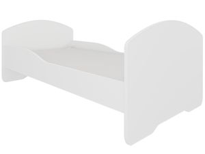 NABBI Dětská postel s matrací Playa 80x160 cm - bílá
