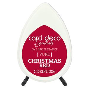 Card Deco Essentials Pure Stempelkissen Weihnachts Rot