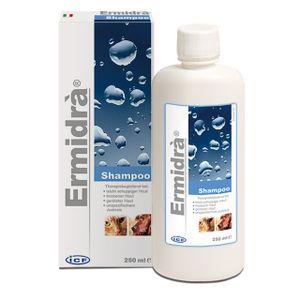 ICF Ermidra Shampoo 250 ml | Shampoo für Hunde & Katzen | bei allergischen Hautreaktionen