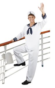 Matrose Seemann Sailor Karneval Fasching Kostüm 50/52