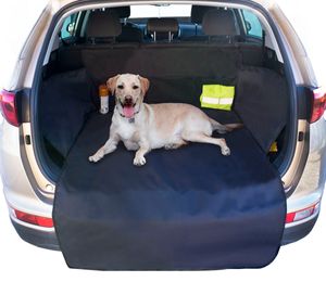 Kofferraumschutz mit Ladekantenschutz, Auto Hundedecke für Kofferraum mit Tasche, Autoschondecke für Hunde, Hunde Autodecke für den Kofferraum mit Organizer [115]