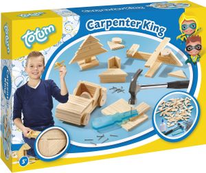 Carpenter King - Holz & Hammer Set