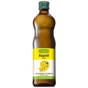 Rapunzel 1002020, Rapsöl, 500 ml, Glasflasche, Kochen, Deutschland, 900 kcal