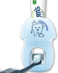 Wandmontierter automatischer Zahnpastaspender Freisprecheinrichtung für Kinder zu Hause mit Dusche