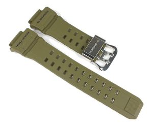 Casio G-Shock Ersatzband Uhrenarmband Resin Band Olivgrün für GW-9400