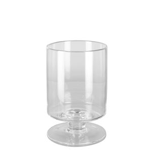 Fink Vase, Windlicht Viana klar Glas Höhe 23 cm