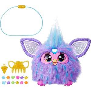 Hasbro Furby Purple - Interaktives Spielzeug für Kinder ab 6 Jahren, 5 Modi, über 600 Reaktionen