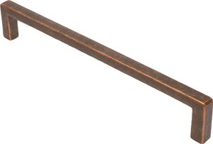 Möbelgriff BA 192mm, Küchengriff Kupfer antik, Türgriff vintage