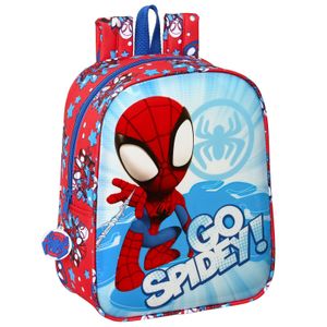 Marvel Spider-Man "Go Spidey" Rucksack für Kinder mit Reißverschluss