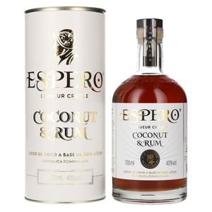 Espero Coconut & Rum 0,7l, alc. 40 Vol.-%, Rum-Likör Dominikanische Republik