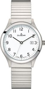 Dugena Herren Uhr 4460755 Bari Zugband vergoldet