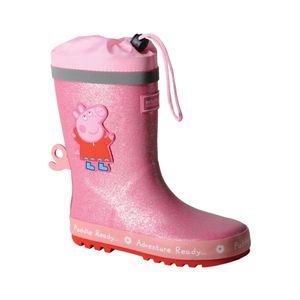 Regatta - Kinder Gummistiefel, Dinosaurier RG5939 (25 EU) (Pink)
