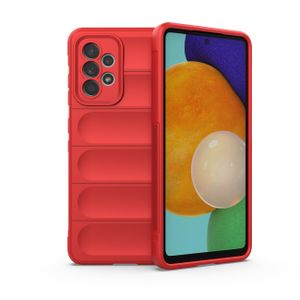 Magic Shield Case Cover pro Samsung Galaxy A53 5G Flexibilní pancéřový kryt Red